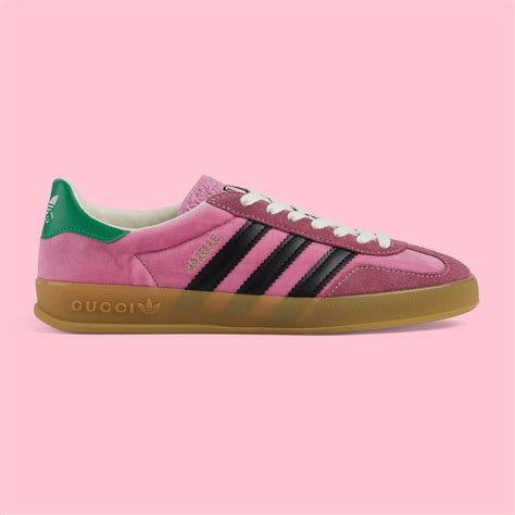 gucci pink adidas shoes